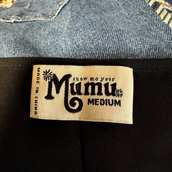 SHOW ME YOUR MUMU Black and Pink Floral Maxi Dress - Picture 4 of 4